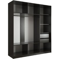 Шкаф-купе Евва 233 VS.01 АЭП ШК.3 01 (венге/хром) - Превью изображения №2 — Интернет-магазин ПроЗаказ