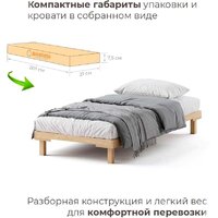 Кровать Домаклево Канапе 90x190 (береза/натуральный) - Превью изображения №4 — Интернет-магазин ПроЗаказ