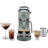 Рожковая кофеварка DeLonghi Dedica EC890.GR - Превью изображения №9 — Интернет-магазин ПроЗаказ