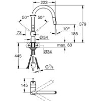 Смеситель Grohe Minta 32321AL2 - Превью изображения №2 — Интернет-магазин ПроЗаказ