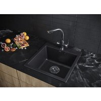 Кухонная мойка Paulmark Kante 50 PM105152-BL - Превью изображения №3 — Интернет-магазин ПроЗаказ