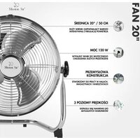 Вентилятор Mission Air FAN 20 - Превью изображения №5 — Интернет-магазин ПроЗаказ