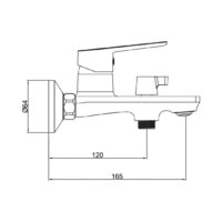 Смеситель Gross Aqua Dyno 2105285MW - Превью изображения №3 — Интернет-магазин ПроЗаказ