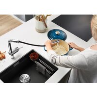 Кухонная мойка Blanco Etagon 500-U Colour 527754 (черный) - Превью изображения №8 — Интернет-магазин ПроЗаказ