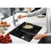 Кухонная мойка Blanco Etagon 500-U Colour 527754 (черный) - Превью изображения №6 — Интернет-магазин ПроЗаказ