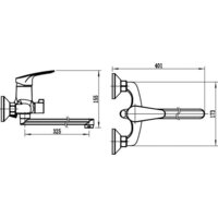 Смеситель Wellerein Blank 21BK31 - Превью изображения №7 — Интернет-магазин ПроЗаказ