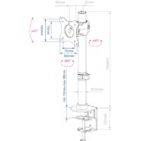 Кронштейн для монитора Arm Media LCD-T41 - Превью изображения №2 — Интернет-магазин ПроЗаказ