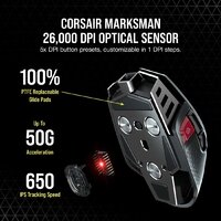 Игровая мышь Corsair M65 RGB Ultra Wireless (черный) - Превью изображения №4 — Интернет-магазин ПроЗаказ