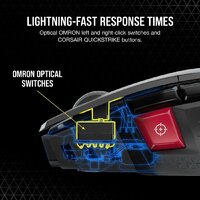 Игровая мышь Corsair M65 RGB Ultra Wireless (черный) - Превью изображения №5 — Интернет-магазин ПроЗаказ