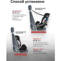 Детское автокресло Forsage Kids BS12 (black) - Превью изображения №8 — Интернет-магазин ПроЗаказ