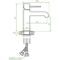 Смеситель Laveo Pola BAP 822D - Превью изображения №2 — Интернет-магазин ПроЗаказ