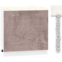 Кортекс-мебель Корнелия Лира НШ80р3ш (оникс/королевский опал)