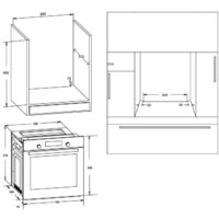 Электрический духовой шкаф Korting OKB 691 CSXN - Превью изображения №5 — Интернет-магазин ПроЗаказ