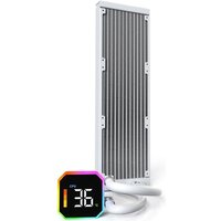 Система жидкостного охлаждения для процессора Montech HyperFlow Digital 360 (белый) - Превью изображения №3 — Интернет-магазин ПроЗаказ