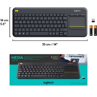 Клавиатура Logitech K400 Plus 920-007147 (черный) - Превью изображения №8 — Интернет-магазин ПроЗаказ