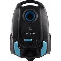 Пылесос Willmark VC-2650DBM (черный/голубой) - Превью изображения №3 — Интернет-магазин ПроЗаказ