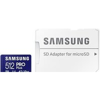 Карта памяти Samsung PRO Plus microSDXC 512GB MB-MD512SA/EU (с адаптером) - Превью изображения №6 — Интернет-магазин ПроЗаказ