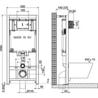 Инсталляция для унитаза OLI 80 ECO - Превью изображения №2 — Интернет-магазин ПроЗаказ