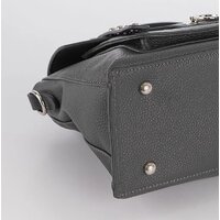 Женская сумка Poshete 845-SR20026OL-GRY (серый) - Превью изображения №4 — Интернет-магазин ПроЗаказ