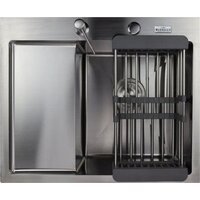 Кухонная мойка MARRBAXX C5848R-R (стальной/нержавеющая сталь) - Превью изображения №2 — Интернет-магазин ПроЗаказ