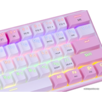 Клавиатура Redragon Fizz (розовый/белый) - Превью изображения №4 — Интернет-магазин ПроЗаказ