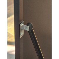 Зеркало EMZE Прямоугольное 37х115 DK.37.115.CHE (черный) - Превью изображения №3 — Интернет-магазин ПроЗаказ