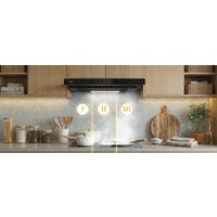 Кухонная вытяжка Kernau KTH 10.360 B Glass - Превью изображения №3 — Интернет-магазин ПроЗаказ