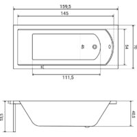 Ванна Lauter Amelia 160х70 21204060 - Превью изображения №27 — Интернет-магазин ПроЗаказ