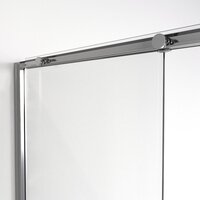 Душевая дверь Niagara NG-64-10A 100x195 (хром/прозрачное стекло) - Превью изображения №5 — Интернет-магазин ПроЗаказ
