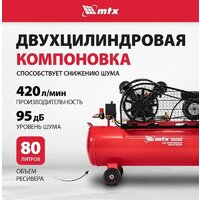 Компрессор MTX КР2500/80 - Превью изображения №3 — Интернет-магазин ПроЗаказ