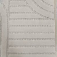 Ковер для жилой комнаты Radjab Carpet Сканди Сизаль Прямоугольник 10946A 12267RK (2.4x3.4, Krem/Krem) - Превью изображения №3 — Интернет-магазин ПроЗаказ