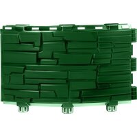 Компостер ВПМ Усиленный 6199378 (1170 л, темно-зеленый/желтый) - Превью изображения №2 — Интернет-магазин ПроЗаказ