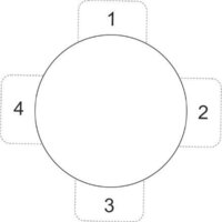 Кухонный стол Kenner R1000 (белый/стекло белое глянец) - Превью изображения №4 — Интернет-магазин ПроЗаказ