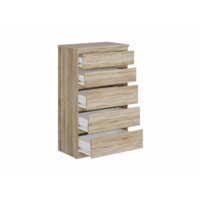 Комод Mio Tesoro Кастор 5 ящиков 2.03.02.070.3 (дуб сонома) - Превью изображения №2 — Интернет-магазин ПроЗаказ