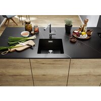 Кухонная мойка Blanco Subline 400-U Coloured Components 527787 (вулканический серый) - Превью изображения №2 — Интернет-магазин ПроЗаказ