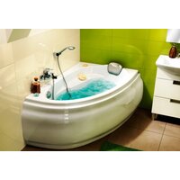 Ванна Cersanit Joanna 140x90 L (с ножками и экраном) - Превью изображения №3 — Интернет-магазин ПроЗаказ