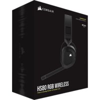 Наушники Corsair HS80 RGB Wireless (черный) - Превью изображения №8 — Интернет-магазин ПроЗаказ