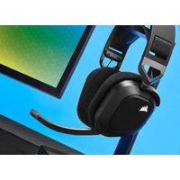 Наушники Corsair HS80 RGB Wireless (черный) - Превью изображения №12 — Интернет-магазин ПроЗаказ