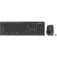 Офисный набор A4Tech Fstyler FGS1035Q (черный/серый) - Превью изображения №2 — Интернет-магазин ПроЗаказ