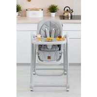 Высокий стульчик VipBaby Milan (rocky grey) - Превью изображения №6 — Интернет-магазин ПроЗаказ