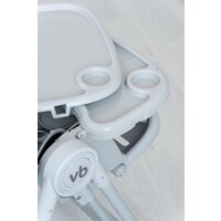 Высокий стульчик VipBaby Milan (rocky grey) - Превью изображения №9 — Интернет-магазин ПроЗаказ