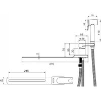 Смеситель с лейкой для биде AV Engineering AVSET04CH - Превью изображения №7 — Интернет-магазин ПроЗаказ