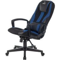 Игровое (геймерское) кресло Zombie 9 (черный/синий) - Превью изображения №6 — Интернет-магазин ПроЗаказ