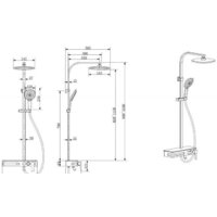 Душевая система  Bravat Meissen F6277312CP-A-ENG - Превью изображения №2 — Интернет-магазин ПроЗаказ