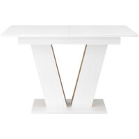 Кухонный стол ЭлиГард Kai 118-157x76x72 (белый структурный) - Превью изображения №2 — Интернет-магазин ПроЗаказ