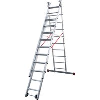 Лестница-стремянка Новая высота NV 523 трёхсекционная индустриальная 3x10 ступеней - Превью изображения №5 — Интернет-магазин ПроЗаказ