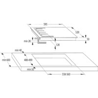 Варочная панель Gorenje GCI691BSC - Превью изображения №4 — Интернет-магазин ПроЗаказ