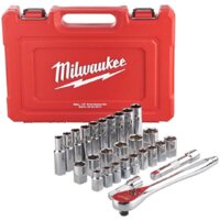 Набор трещотка с головками Milwaukee 4932471864 (28 предметов) - Превью изображения №2 — Интернет-магазин ПроЗаказ