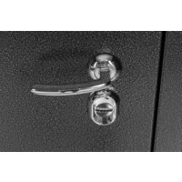 Металлическая дверь Guard Термо MG109 96x205 левая (черное серебро/белый ясень) - Превью изображения №8 — Интернет-магазин ПроЗаказ