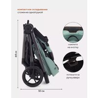 Коляска прогулочная «книга» Rant Golf RA101 (sage green) - Превью изображения №10 — Интернет-магазин ПроЗаказ